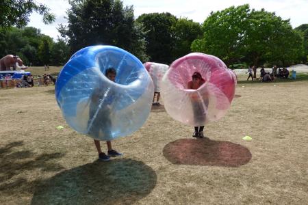 On a testé pour vous le Bubble foot !