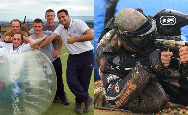 Formule Bubble Foot et Paintball avec Eastpaint